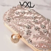New cross-border beaded evening bag, embroidered diamond evening dress bag, party banquet bag, champagne-colored dress bag, bride bag Application Scenario